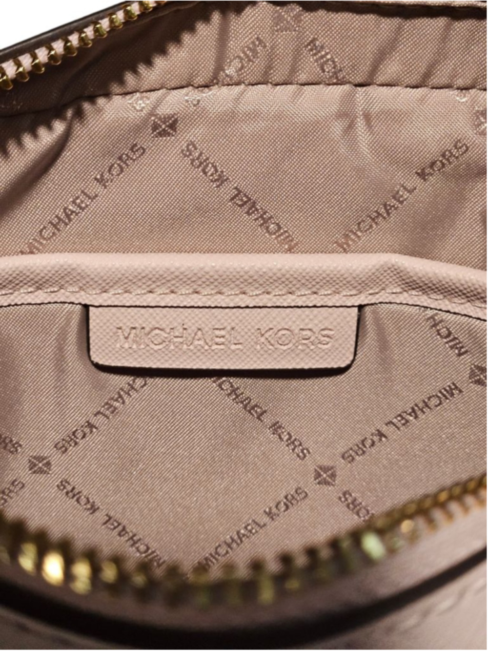 Michael Kors Crossbody Bag One Size Pink with Gold Chain - Picture 11 of 16